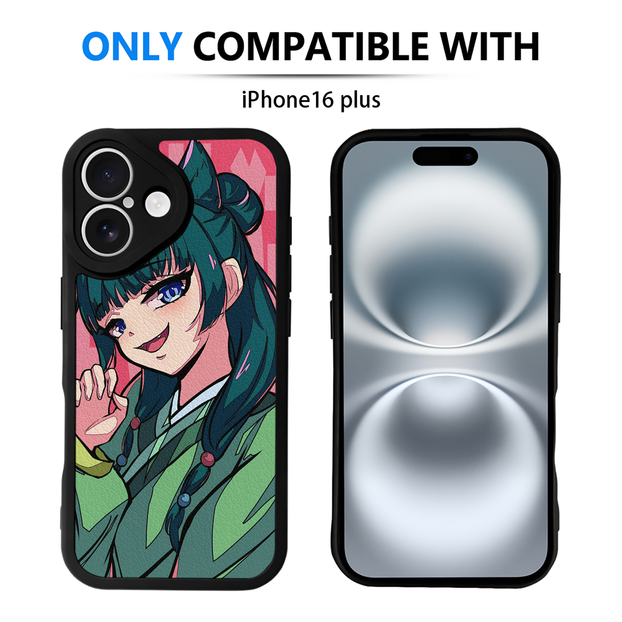 薬屋のひとりごと The Apothecary Diaries 【iPhone 16シリーズ対応】シリコンスマホケース（レザー調） 材質：シリコン